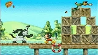 Mickeys Wild Adventure Mickey Mania  PlayStation Longplay [upl. by Nnylyoj]