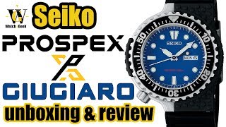 Seiko Giugiaro Prospex SBEE001 Limited Edition  Unboxing and Review [upl. by Einnep802]