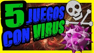 5 VIDEOJUEGOS con un VIRUS o MALWARE [upl. by Iny953]