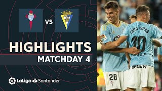 Resumen de RC Celta vs Cádiz CF 30 [upl. by Emirak]