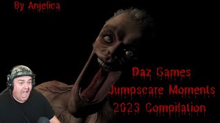 Daz Games Jumpscare Moments 2023 Compilation [upl. by Analahs832]