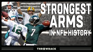 Strongest Arms in NFL History Vick Favre Marino amp More [upl. by Alleusnoc524]