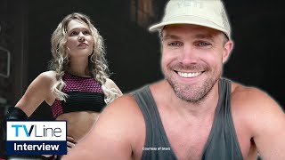 Stephen Amell and the Heels Cast on Crystals Win AJ Mendez Appearance  Season 2 Interview [upl. by Esertak147]