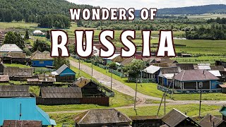 WONDERS OF RUSSIA 🌎 Top 10 Most Beautiful Places In Russia You Should Visit  4K Travel Guide [upl. by Assiran919]