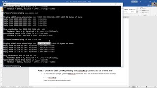 1548 Lab  Observe DNS Resolution [upl. by Ihtak]