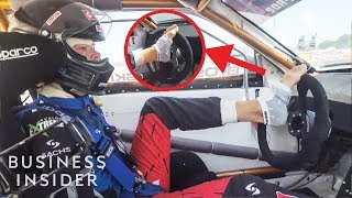 Pro Drifter Drives With His Feet [upl. by Josler]