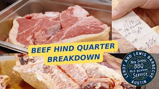 Hind Quarter Breakdown for BBQ with LeRoy and Lewis [upl. by Arat680]