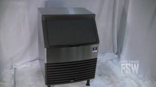 Manitowoc QD0213W 220 Lb SelfContained Full Cube Ice Machine [upl. by Ailero369]