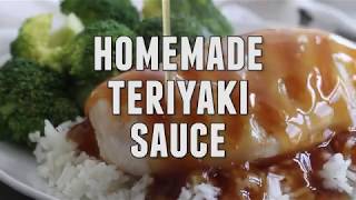 Homemade Teriyaki Sauce [upl. by Ahseim]