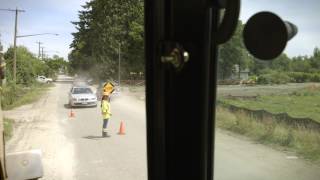 Worksite Dangers for Traffic Control Persons [upl. by Idelson]