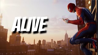 Marvels SpiderMan PS4 Tribute  Alive SPOILERS [upl. by Intisar]