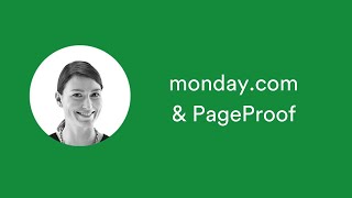 The seamless mondaycom proofing integration with PageProof [upl. by Aihsenod]