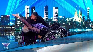 ¡Sin LÍMITES Esta PAREJA BAILA en SILLA de RUEDAS  Audiciones 5  Got Talent España 5 2019 [upl. by Disini839]