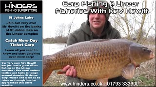 Carp Fishing  Linear Fisheries With Kev Hewitt [upl. by Nayr]