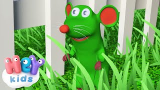 Une Souris Verte   Chansons danimaux  HeyKids Français  Animaj Kids [upl. by Attevroc70]