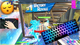 AD FREE Relaxing amp Sleepy LoFi Mechanical Keyboard Sounds ASMR Fortnite Gameplay 😴 [upl. by Uzzi]