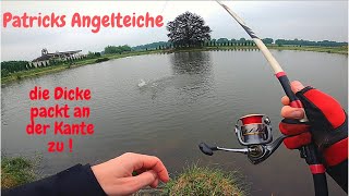 Forellenangeln mit Pose im Sommer Bodentaster Patricks Angelteiche Lachsforelle Powerbait Big Trout [upl. by Carri835]