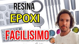 MATERIALES para RESINA EPOXI PASO A PASO  TUTORIAL NIVEL PRINCIPIANTES [upl. by Nilok]