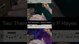 Theremin  The Flower Duet by Delibes on Two Theremins claravox horrorshorts theremin [upl. by Feodora]