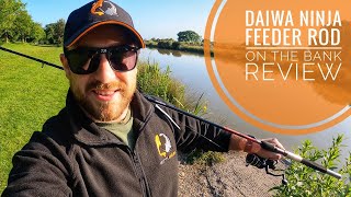 Testing the Daiwa Ninja Feeder Rod at Wrightinigton Canal Lake  On The Bank Review [upl. by Octave]