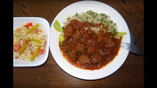 🍀 Govedji gulaš brz amp jednostavan  The best Beef Stew 2018 [upl. by Noskcaj792]