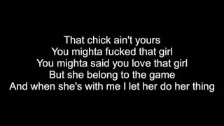 She belongs to the gameTroy Ave lyrics video [upl. by Bradway]