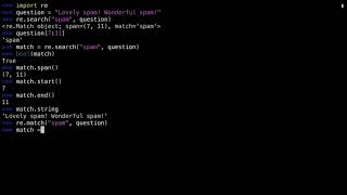 Using the Python re Module for Regular Expressions [upl. by Eicrad]
