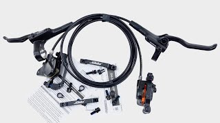 Shimano MT200 Hydraulic Brake Upgrade to my 2020 Schwinn Boundary Build [upl. by Nifares]