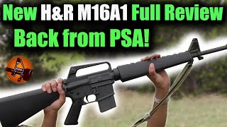 New HampR M16A1 Full Review Back from PSA Harrington amp Richardson Retro AR15 Rifle [upl. by Colet]