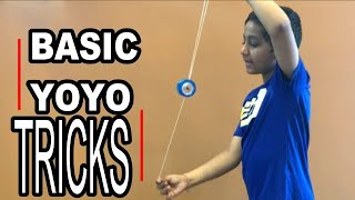 YOYO TRICKS for beginners EASY YOYO tricks  HOW TO YOYO [upl. by Edijabab]