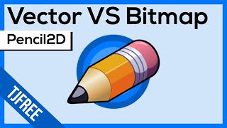 Pencil2D Bitmap VS Vector Layer [upl. by Masterson]