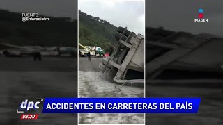 Accidentes en carretera con desenlaces fatales  De Pisa y Corre [upl. by Ahsinrat]