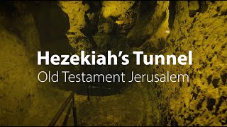 Hezekiah’s Tunnel  Bible Trek – Jerusalem in the Old Testament series – 03 [upl. by Ayatnahs666]