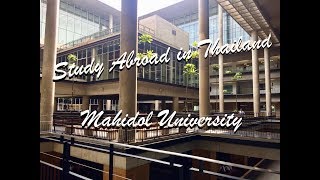 Study Abroad in Thailand  Mahidol University  Vlog 20 [upl. by Reneta]