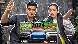 Pakistani Reaction On Top 10 Upcoming Cars in India 2024  Thar Curvv Endeavour Reaction Squad Pk [upl. by Akceber]