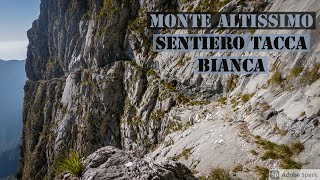 Alpi Apuane  Monte Altissimo  Sentiero Tacca Bianca [upl. by Haras]