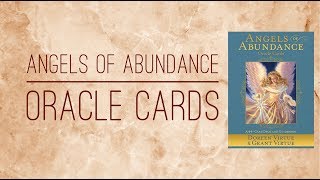 New Angels of Abundance Oracle Cards Doreen Virtue amp Grant Virtue unboxing and review [upl. by Asia55]