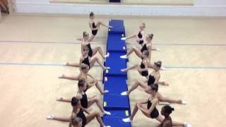 Splits Stretches for Rhythmic Gymnastics [upl. by Morrie]