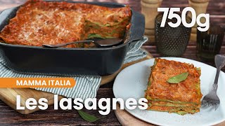 Recette des lasagnes à la bolognaise de Bologne Mamma Italia 2  750g [upl. by Chic399]