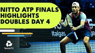 KyrgiosKokkinakis amp MekticPavic Feature  Nitto ATP Finals 2022 Doubles Highlights Day 4 [upl. by Joselyn]