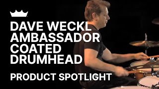 Dave Weckl Ambassador Coated Drumhead  Remo [upl. by Barrie]