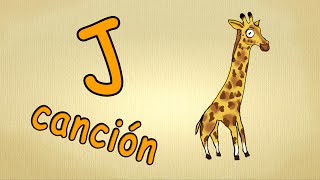 abc alphabet song en español  La letra J Cancion  canciones infantiles [upl. by Nilerual]