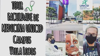 MEDVLOG  Tour pela Faculdade de Medicina UNICID  medicinaunicid [upl. by Sualkcin]