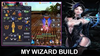 Cabal Mobile  Wizard Character Build Skills Stats Runes Combo [upl. by Farlie]