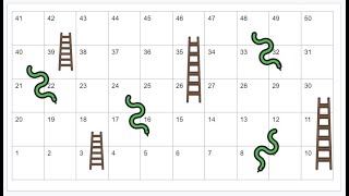 ¿Cómo hacer un tablero serpientes y escaleras [upl. by Linda]