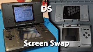 How to Replace Original Nintendo DS Screen [upl. by Nazus]