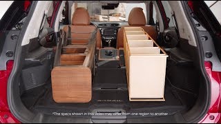 Nissan XTrail Review  Cargo System and Interior Space [upl. by Amargo842]