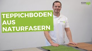 Teppichboden aus Naturfasern  Sisal Wolle Ziegenhaar [upl. by Mozes]