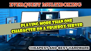 Best Setup to MultiBox on an Everquest TrueBox Server [upl. by Ainoda411]