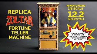 Zoltar Fortune Teller Machine by New Wave Toys PreOrders Open Now [upl. by Doreg]